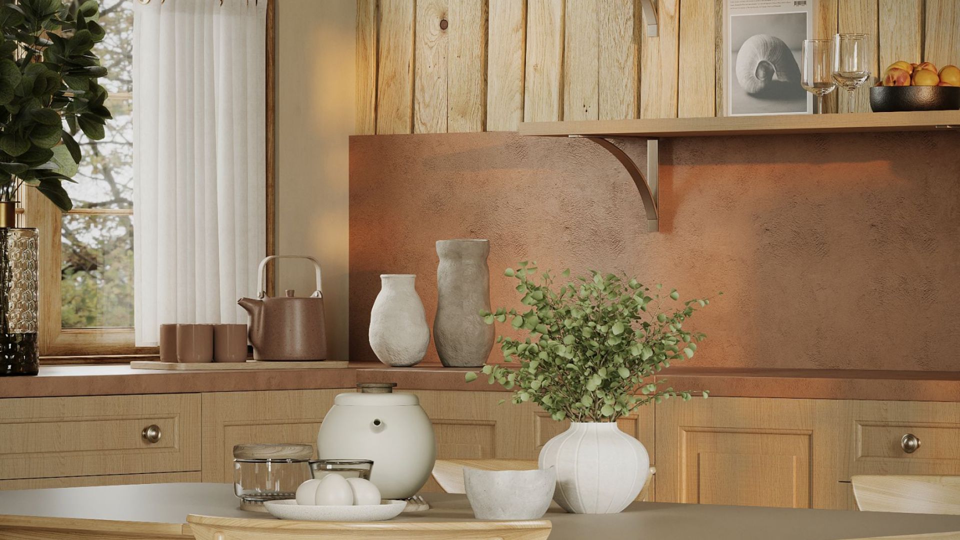 Rustik emhætte Rustic Ecru - Ecru - Wizualizacja 9